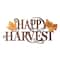 Glitzhome&#xAE; 24&#x22; Metal &#x22;HAPPY HARVEST&#x22; Wall D&#xE9;cor